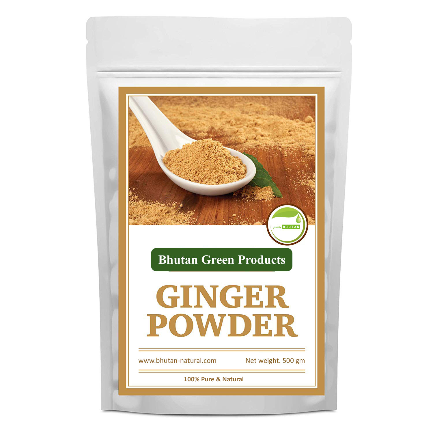 Ginger Powder 50gm Bhutan Green Products ginger-powder-50gm-bhutan-green-products